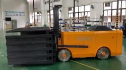 山东某客户OMV轮胎运载车项目