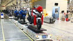 摩托车行业：摩托车整线装配AGV项目